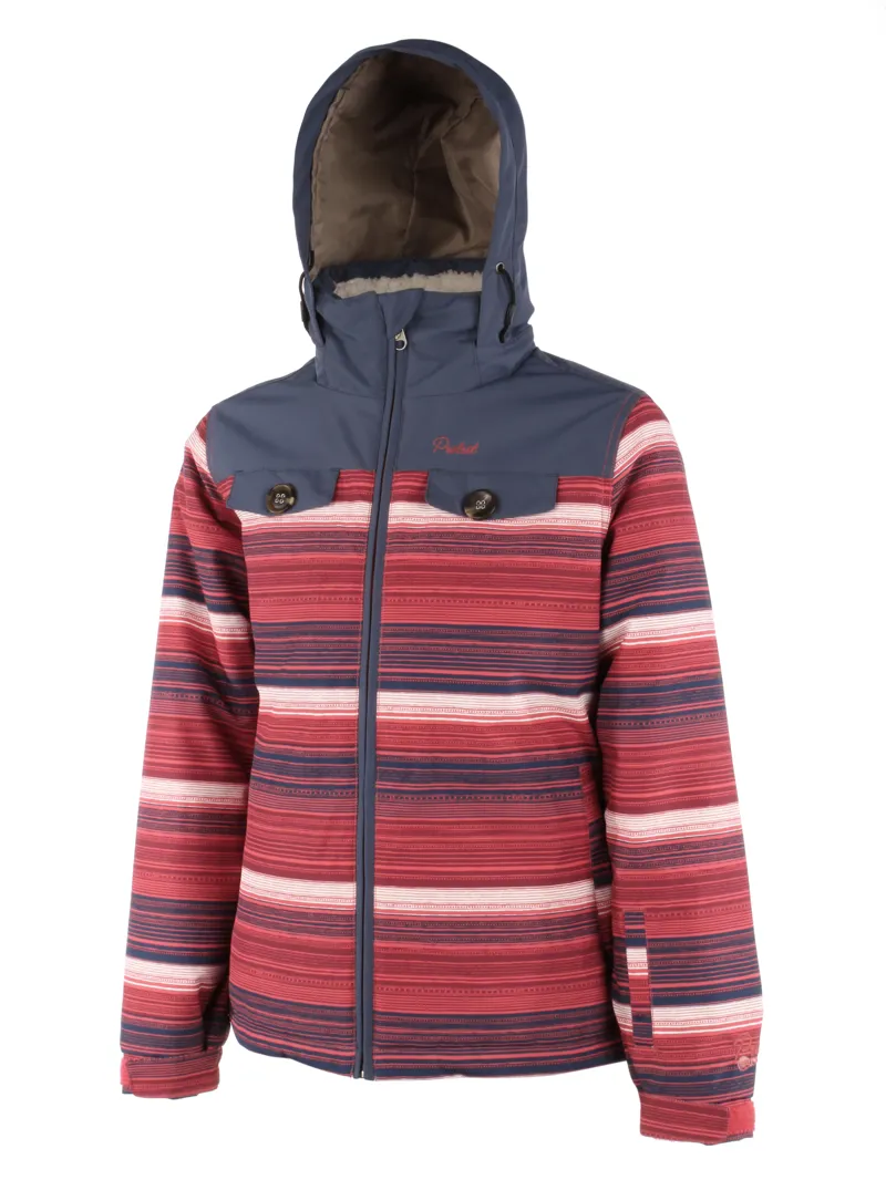 Protest Glazie Junior Jacket in Blue Petrol